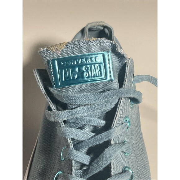 Converse All Star Low Top Celestial Teal Sneakers (Men Size 13/W 15) Shoes - Picture 7 of 7